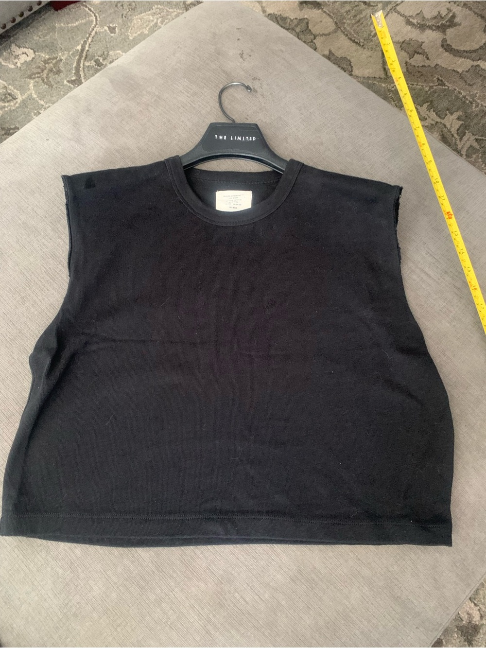 Buck Mason Field Spec Boyfriend Crop Tee size M
